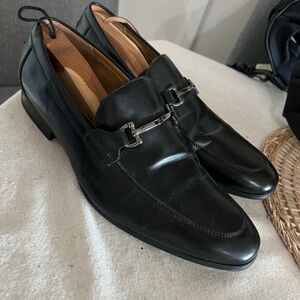 Alfani  Otis Bit Black Loafers Shoes Men’s Size 12m slip on